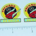 Pair Marx Package Delivery Pickup Truck Sticker Main Image