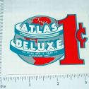 Atlas Deluxe 1 Cent Vending Machine Sticker Main Image