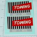 Pair Wyandotte Towing Wrecker Truck Sticker Main Image