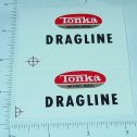 Pair Tonka Dragline (Post 1962) Stickers Main Image