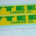 Pair Buckeye Steel Company Semi Truck Sticker Set Main Image