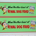 Pair Buddy L Rival Dog Food Box Truck Stickers Main Image