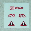 Matchbox Commer Milk Float Truck Stickers Main Image