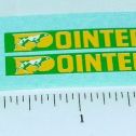 Pair Matchbox Pointer 8-Wheel Tipper Truck Stickers MB-51CP Main Image