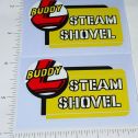 Pair Buddy L Steam Shovel Const Vehicle Stickers Main Image
