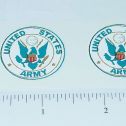 Pair US Army Smith Miller Truck Door Stickers Main Image