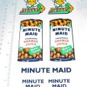 Pair Tonka Minute Maid Orange Juice Box Van Stickers Main Image