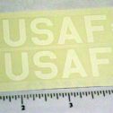 Pair Structo US Air Force Box Van Stickers Main Image