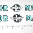 Pair Buddy L Motor Market Delivery Truck Stickers Main Image