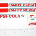 Buddy L Turbine Style Pepsi Truck Sticker Set Main Image