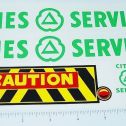 Marx Powerhouse Cities Service Wrecker Sticker Set Main Image