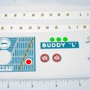 Buddy L Windup Greyhound Bus Sticker Set Main Image