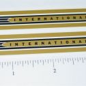 Buddy L Gold International Hood Sticker Pair Main Image