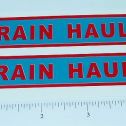 Pair Buckeye Grain Hauler Semi Trailer Stickers Main Image