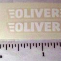 Pair Oliver Farm Implement Replacement Sticker Main Image