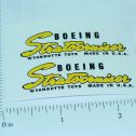 Pair Wyandotte Boeing Stratocruiser Airplane Stickers Main Image