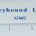 Arcade Cast Iron Greyhound Lines Toy Sticker Main Image