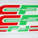 Custom Consolidated Freight Semi Truck Stickers Main Image