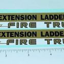 Pair Buddy L Extension Ladder Fire Trailer Stickers Main Image