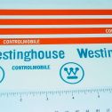Nylint Westinghouse Econoline Van Sticker Set Main Image