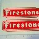 Pair Marx Firestone Pickup Truck Replacement Stickers Main Image