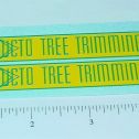 Pair Structo Tree Trimming Bucket Truck Stickers Main Image