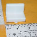 Tonka Injection Mold White Plastic Seat Replacement Toy Part Main Image