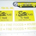 Roberts Jewel Tea Delivery Van Sticker Set Main Image