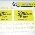 Roberts Jewel Tea Delivery Van Sticker Set Main Image