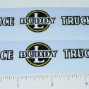 Pair Buddy L Ice Delivery Truck Sticker Set Main Image