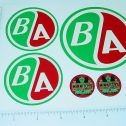 Otaco Minnitoys B/A Tanker Truck Sticker Set Main Image