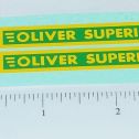 Pair Oliver Superior Farm Implement Stickers Main Image