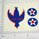 Buffalo Toys Bluebird Land Speed Car Stickers Main Image