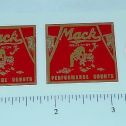 Steelcraft Mack Jr. Truck Red Sticker Set Main Image