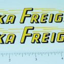 Pair Tonka Freighter Semi Trailer Stickers Main Image