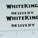 Pair Metalcraft White King Stake Truck Sticker Set Main Image