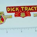 Marx Dick Tracy Plastic Detective Car Sticker Set Main Image