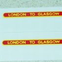 Pair Matchbox 21B Long Distance Coach Stickers Main Image