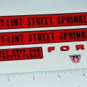 Nylint Cab Over Ford Sprinkler Truck Sticker Set Main Image