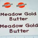 Metalcraft Meadow Gold Butter Truck Sticker Set Main Image