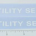 Pair Ertl Fleetstar Utility Bucket Truck Sticker Set Main Image