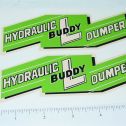 Pair Buddy L Hydraulic Dumper Large Sticker Set Main Image