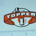 One Cent Orange Topper Vending Machine Sticker V-3 Main Image