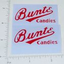 Pair Metalcraft Bunte Candies Delivery Truck Stickers Main Image