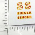 Matchbox 59AThames Singer Van Sticker Set Main Image