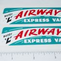 Pair Buddy L GMC Airway Express Van Stickers Main Image