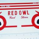 Tonka Red Owl Stores Semi Truck Sticker Set Main Image