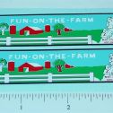 Pair Nylint Fun on the Farm Econoline Truck Stickers Main Image