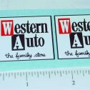 Pair Nylint Western Auto Econoline Pickup Stickers Main Image