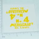 Metalcraft #4 Toy Shovel Vehicle Sticker Pair Main Image